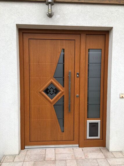 Einbau einer modernen Dana Innentür